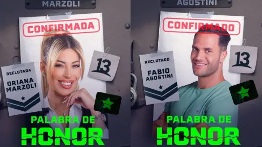 Nuevos confirmado en Palabra de Honor, Instagram