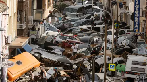 Así ha quedado España por las inundaciones, EFE