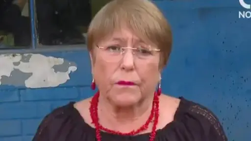 Michelle Bachelet, Captura de pantalla