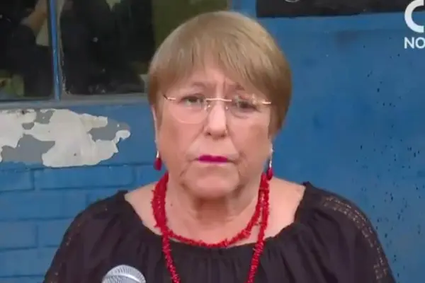 Michelle Bachelet ,Captura de pantalla