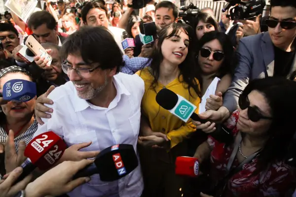 Daniel Jadue contó con dos horas para votar ,Agencia Uno