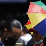 Ola de calor en Santiago, Agencia Uno