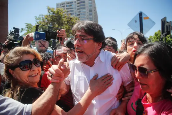 Daniel Jadue votó en Recoleta ,Redes Sociales