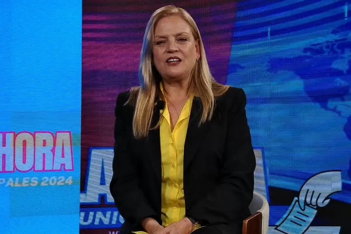 Carolina Onofri candidata a alcaldesa en San Miguel, Captura