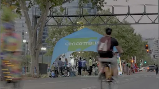 Cenco Malls inaugura nuevo estacionamiento de bicicletas que busca ser el más completo y moderno del país, Cedida