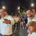 Rodolfo Carter celebró triunfo en La Florida, Captura