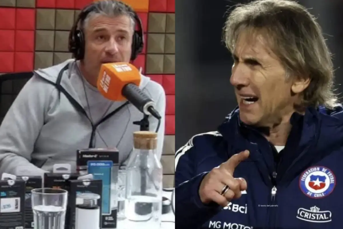 Fernando Solabarrieta y Ricardo Gareca