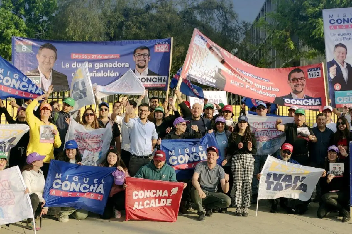 Miguel Concha se proclamó ganador en Peñalolén, Instagram