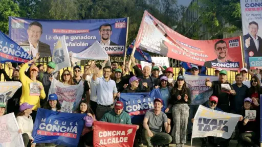 Miguel Concha se proclamó ganador en Peñalolén, Instagram