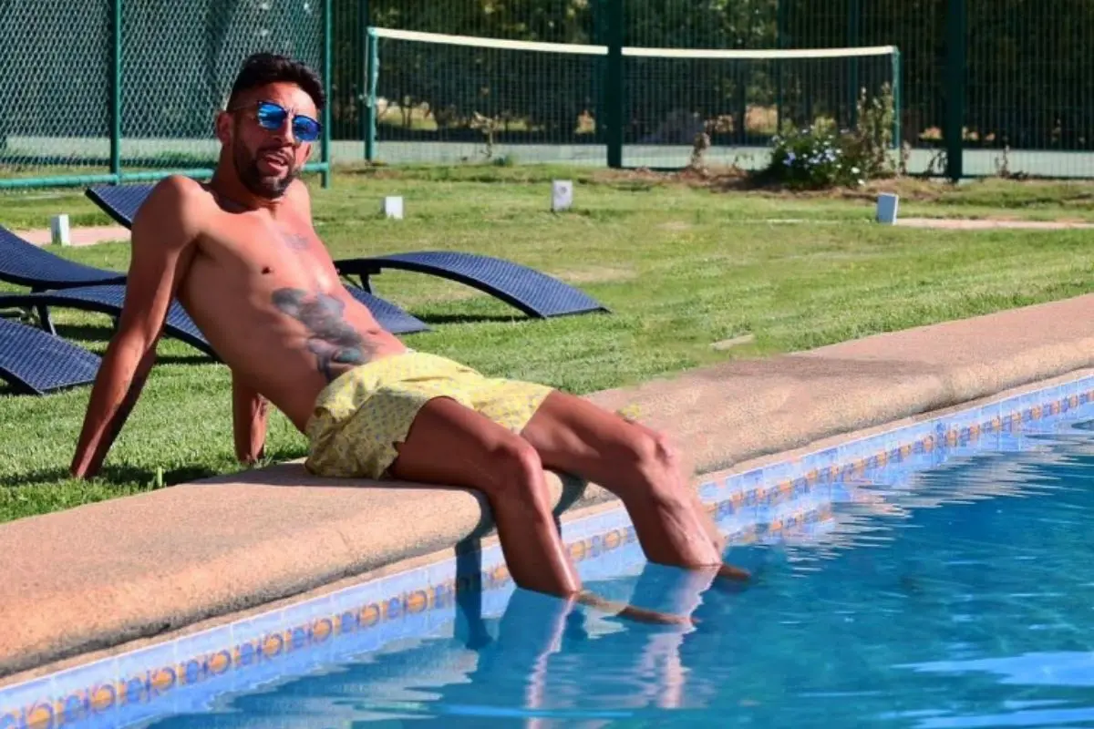 Mauricio Isla disfrutando de sus interrumpidas vacaciones, Instagram