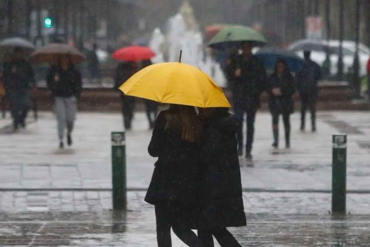 Algunas gota se registraron en la capital, Agencia Uno