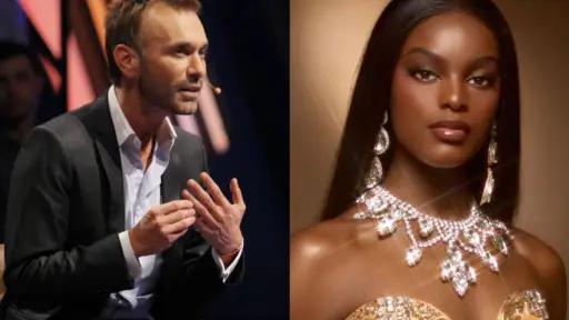 Jordi Castell quedó flechado con Miss Nigeria, Captura