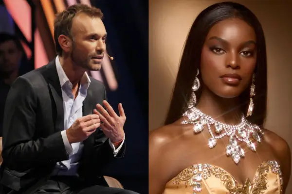 Jordi Castell quedó flechado con Miss Nigeria ,Captura