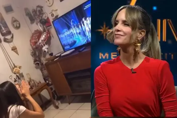 Diana Bolocco condujo la transmisión del concurso ,Captura