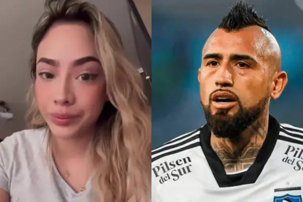  Sile Sajor y Arturo Vidal ,Redes sociales