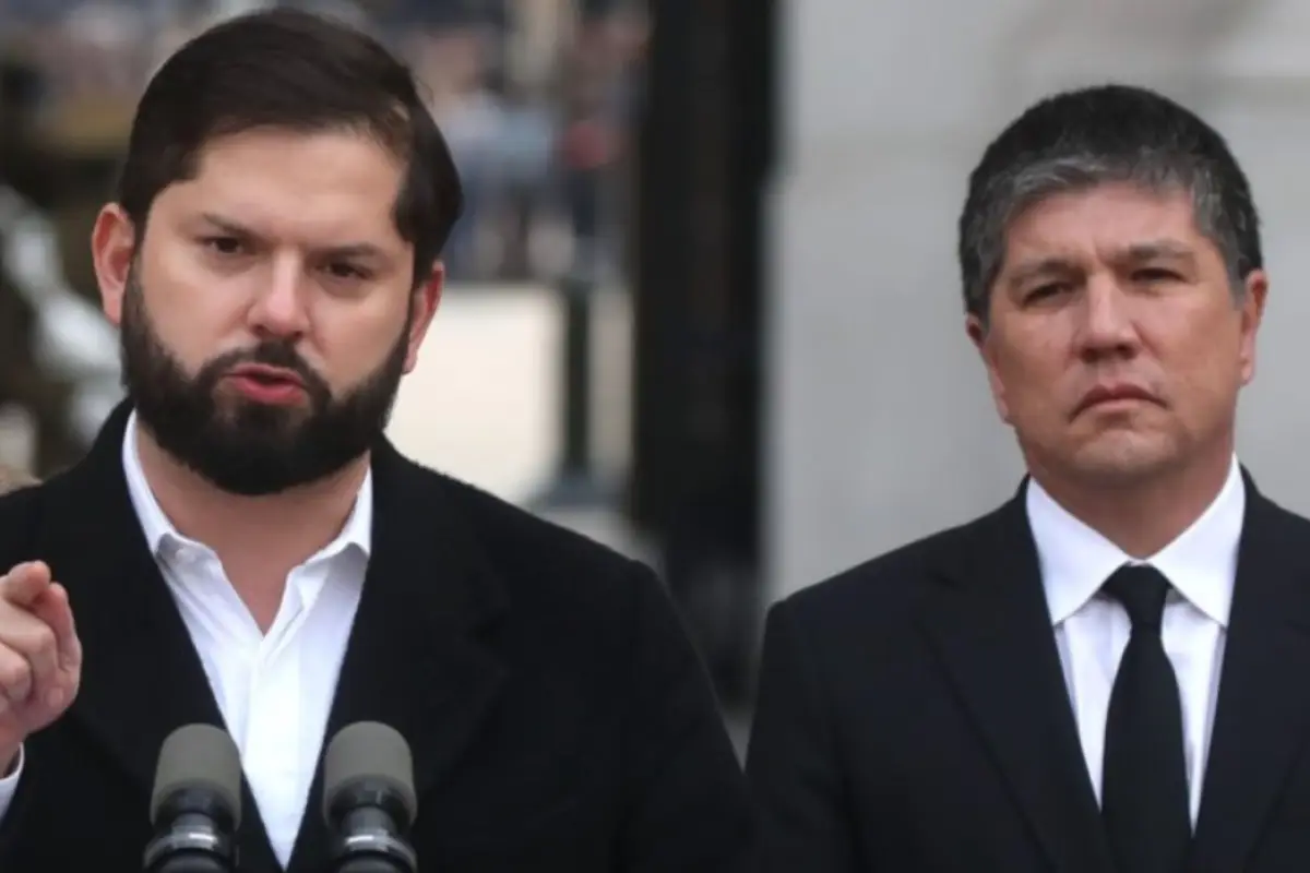 Presidente Boric y Manuel Monsalve, Redes Sociales