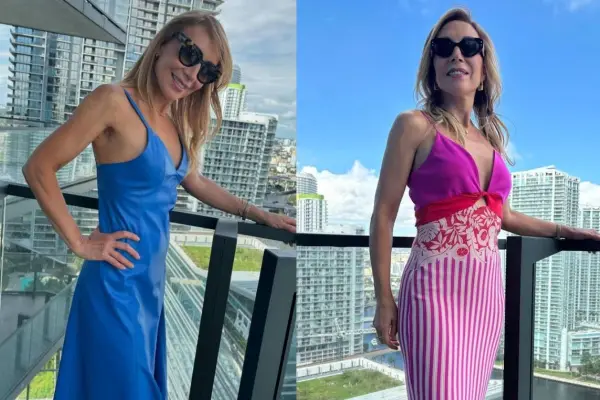 Karen Doggenweiler de gira en Miami ,Instagram