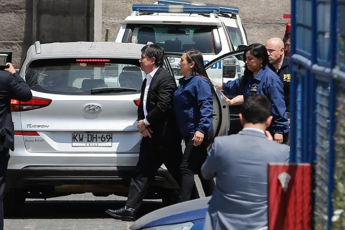 Manuel Monsalve fue detenido por la PDI, Agencia Uno