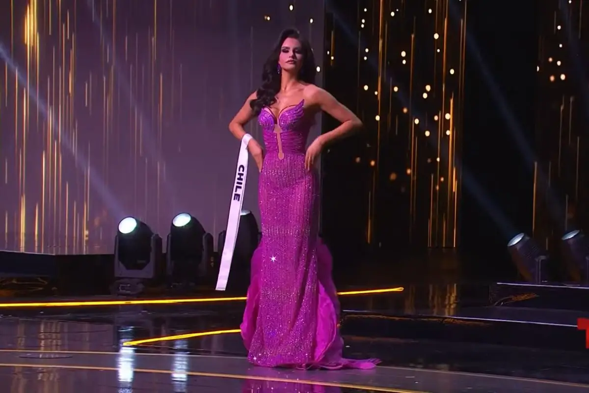 Emilia Dides en Miss Universo 2024, Captura de pantalla