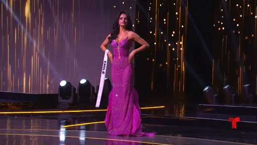 Emilia Dides en Miss Universo 2024, Captura de pantalla