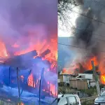 Incendio toma La Florida, Redes sociales