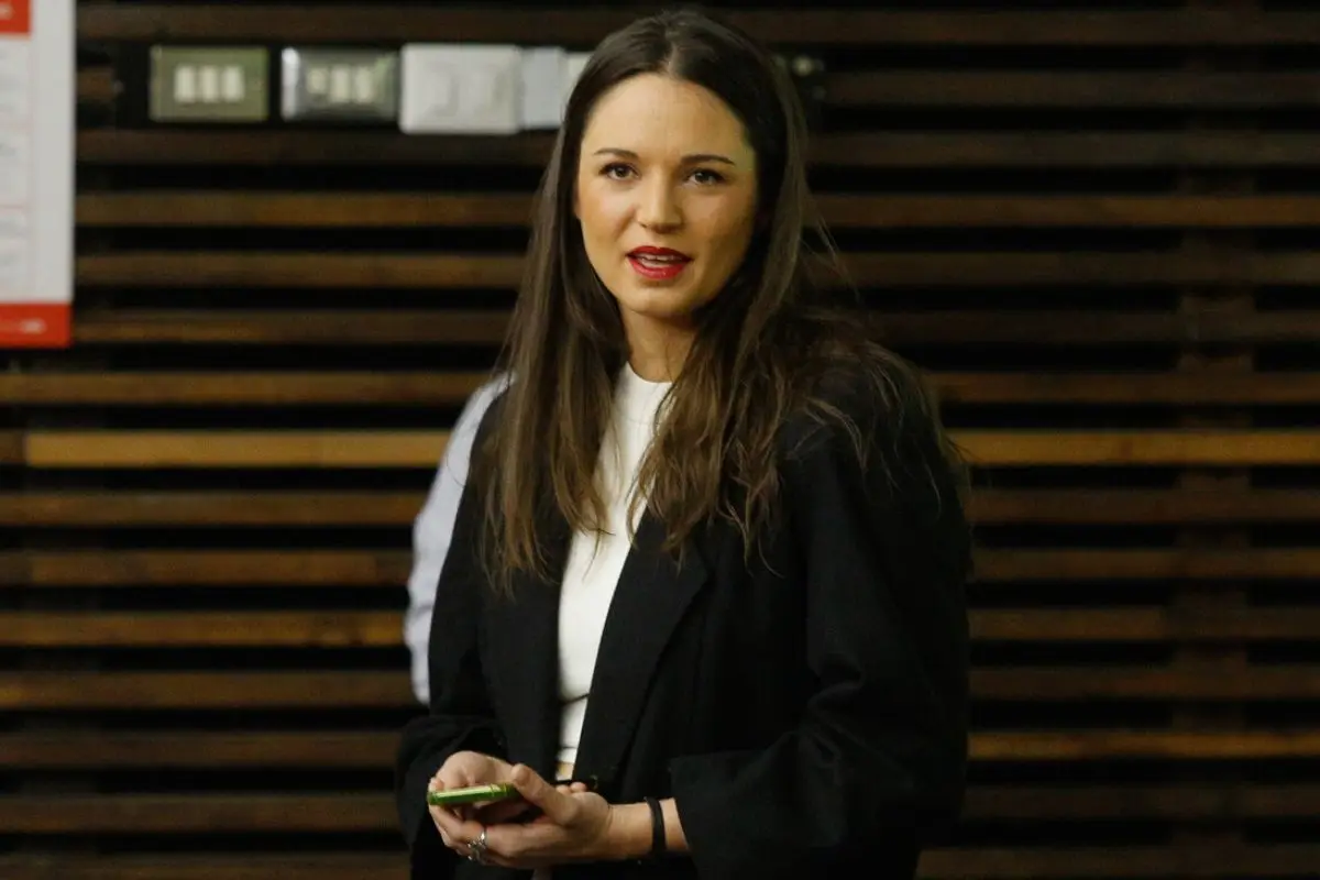 Irina Karamanos declaró en calidad de imputada, Agencia Uno