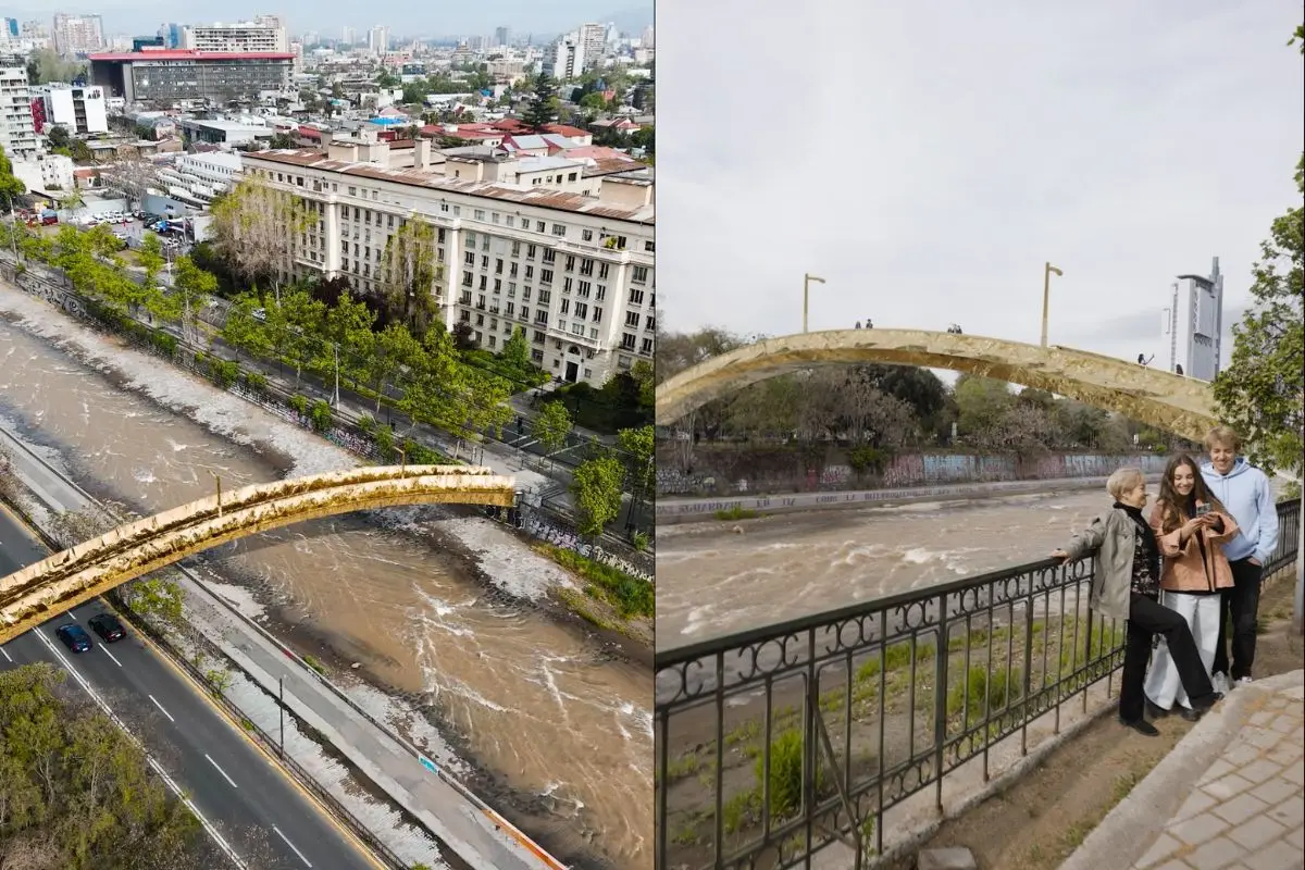 La sorpresiva imagen en Providencia, Captura