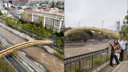 La sorpresiva imagen en Providencia, Captura