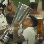 Colo Colo celebró la obtención de su estrella 34, Captura