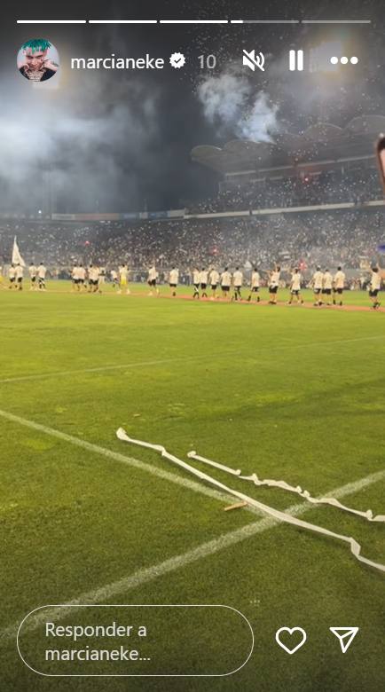 Marcianeke celebrando la 34 - Captura de pantalla