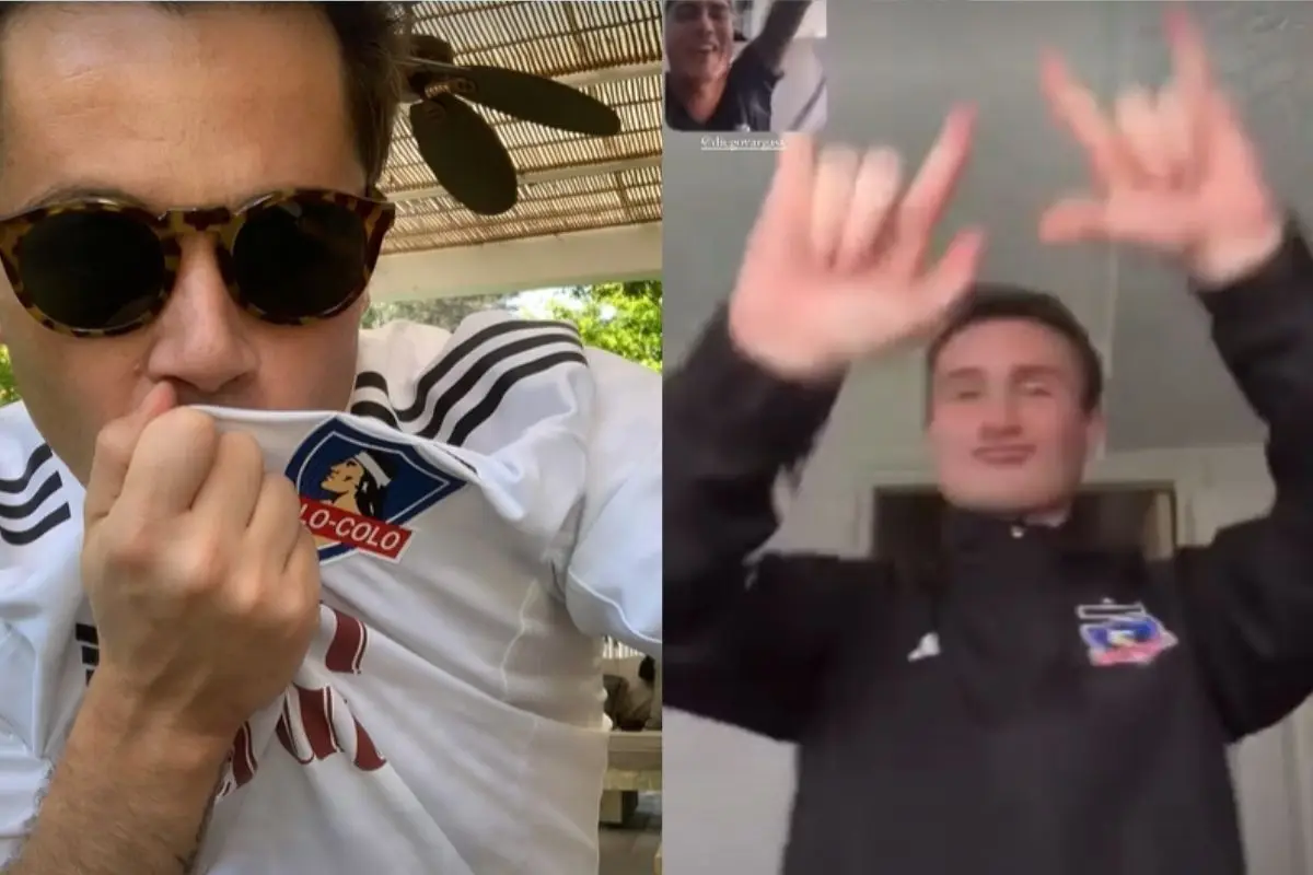 Famosos celebraron la 34 de Colo Colo, Captura de pantalla