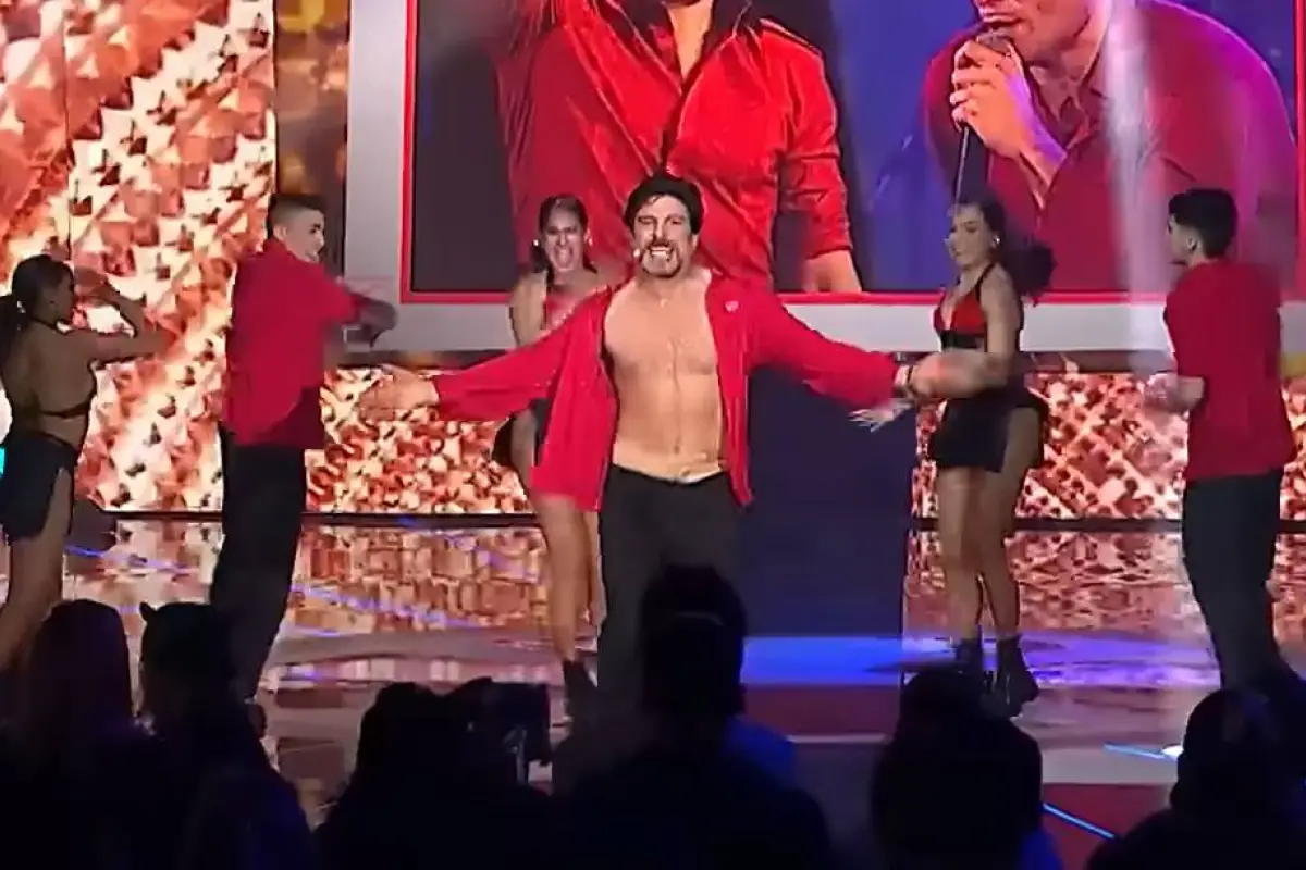 José Antonio Neme imitando a Chayanne, Captura de pantalla