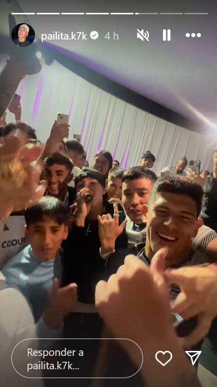 Pailita celebrando la 34 - Captura de pantalla