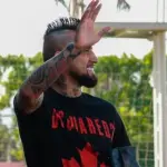 Arturo Vidal de regreso en Juan Pinto Durán, Captura