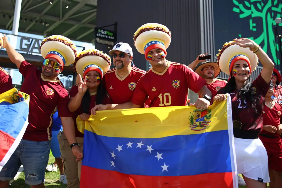 Hinchas de Venezuela, AFP