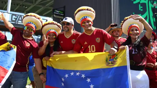 Hinchas de Venezuela, AFP