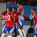 La Roja celebrando en el Nacional, Redes Sociales