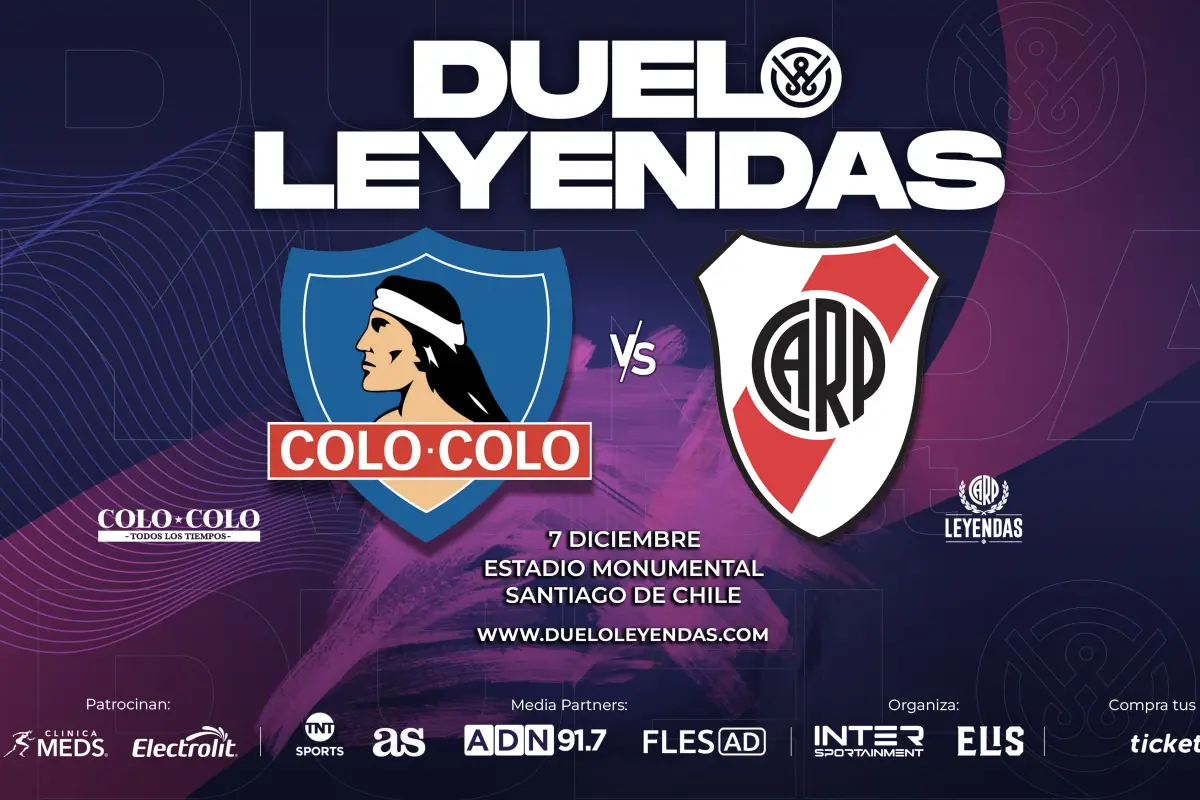 Duelo de Leyendas entre Colo Colo y River Plate, Cedida