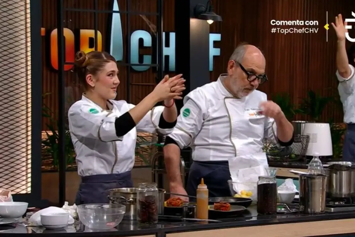 Luis Gnecco en Top Chef VIP, Captura de pantalla