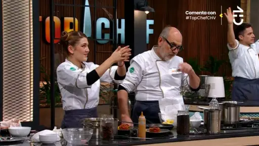 Luis Gnecco en Top Chef VIP, Captura de pantalla