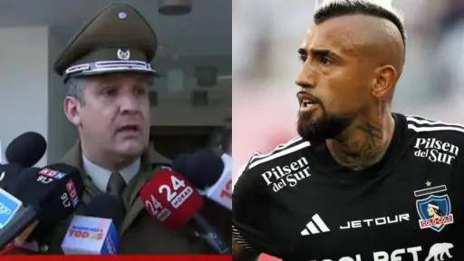 Carabineros confirma que Arturo Vidal fue trasladado a comisaría, Redes sociales | Referencial