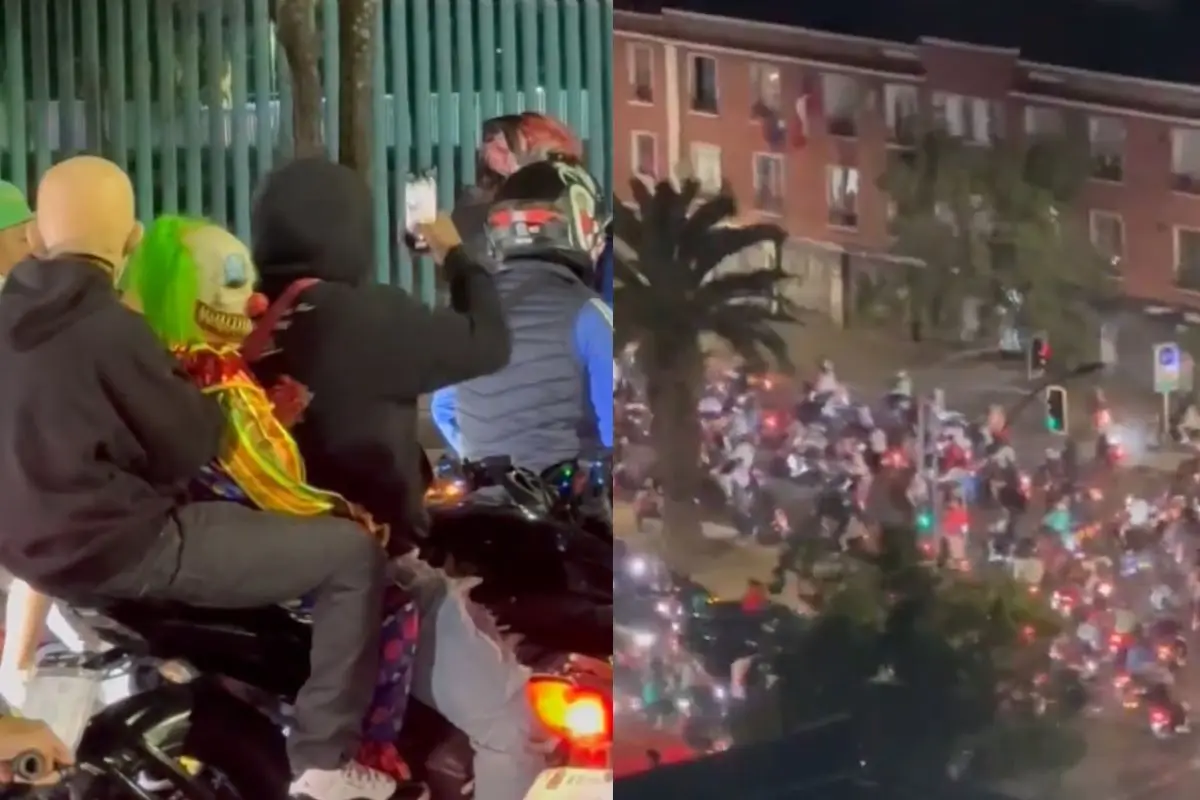 Venezolanos se tomaron las calles de Santiago, Captura