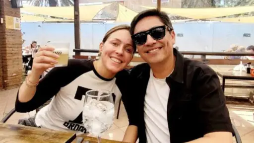 Maly y Sergio se casaron en abril, Instagram