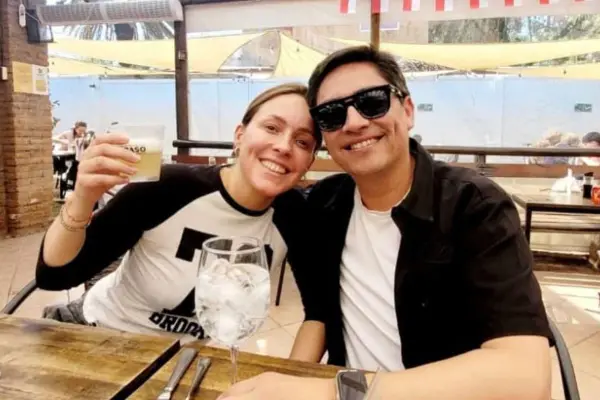 Maly y Sergio se casaron en abril ,Instagram