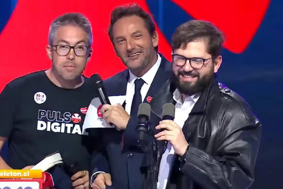 Gabriel Boric, Captura 