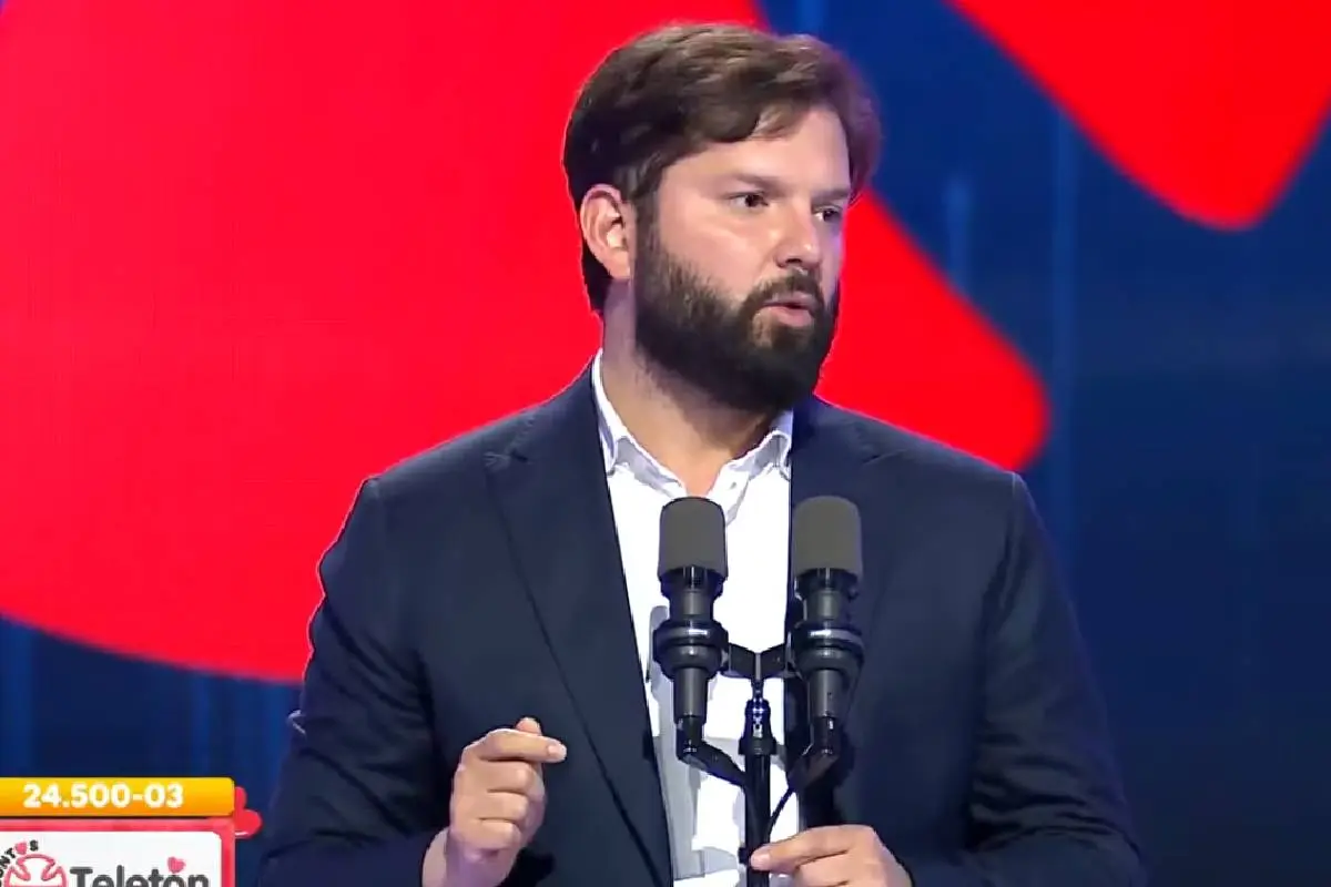 Gabriel Boric, Captura 