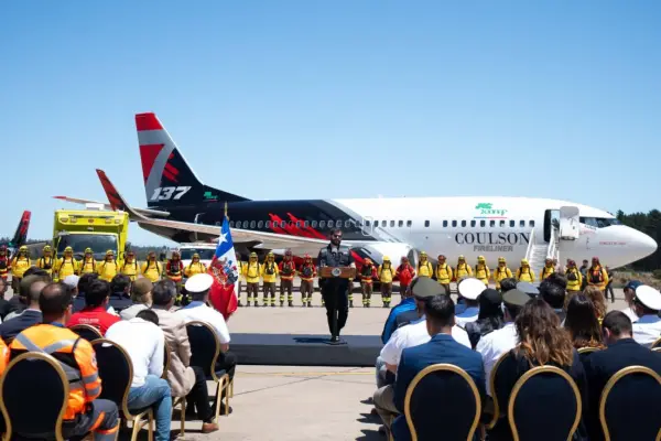 Fireliner llegó a Chile ,Gobierno de Chile