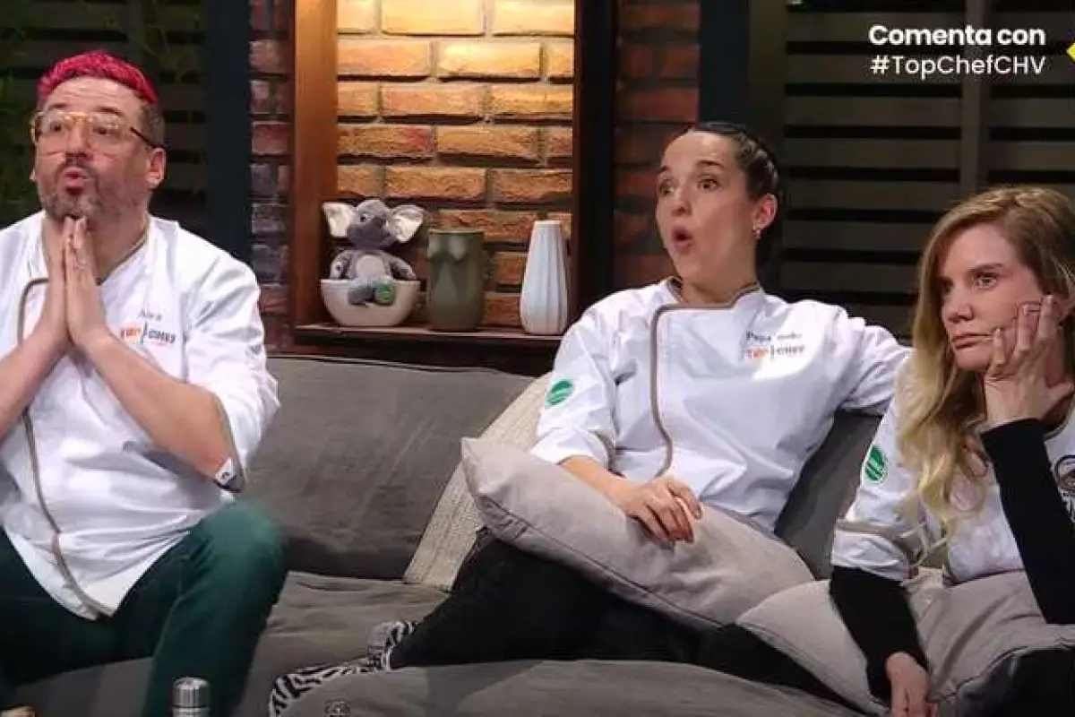 Sorpresa en Top Chef VIP, Captura de pantalla