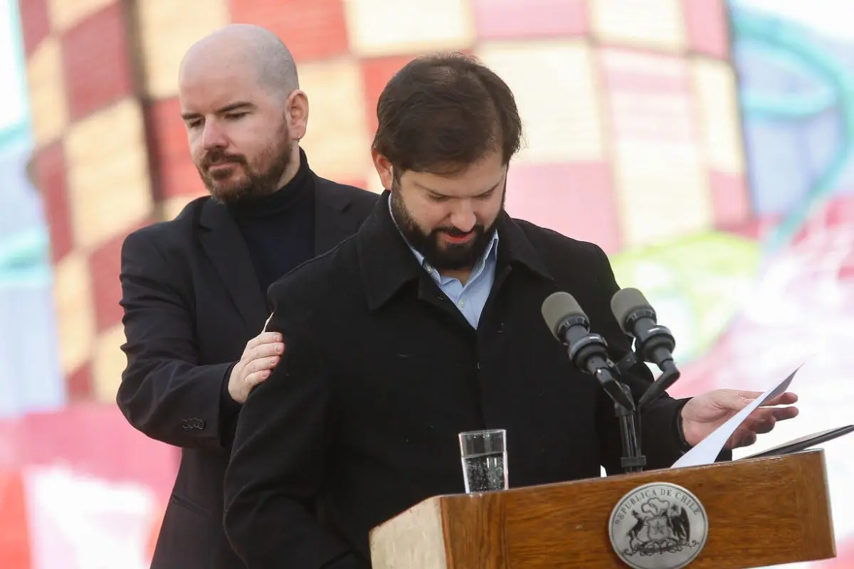 Giorgio Jackson respalda al Presidente Boric, Agencia Uno