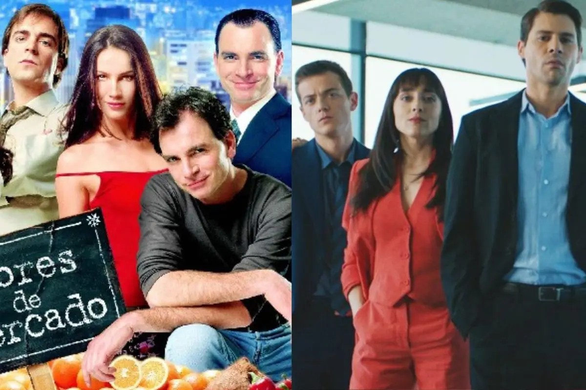 Amores de Mercado fue emitida en 2001 por TVN, Captura